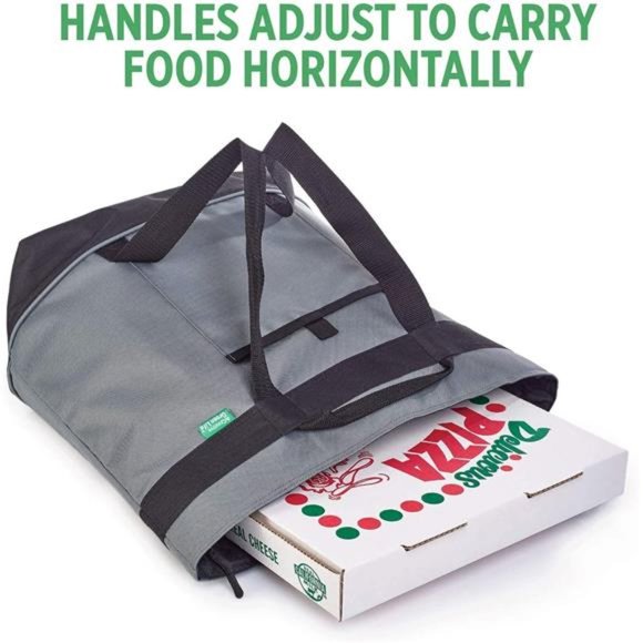 Jumbo Insulated Cooler Bag (Gray) with HD Thermal Insulation-Premium,Collapsible - Picture 6 of 6